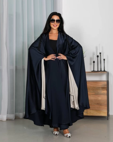 Abaya Crepe IB147 Blue